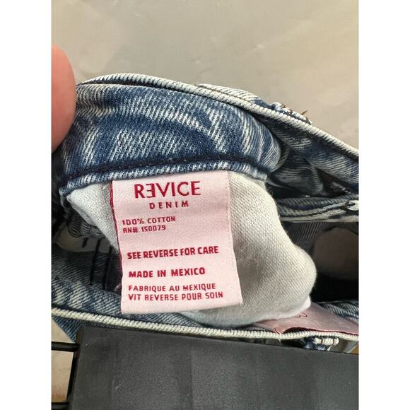 Revice Boyfriend Distressed Jeans Size 26 - Picture 5 of 5